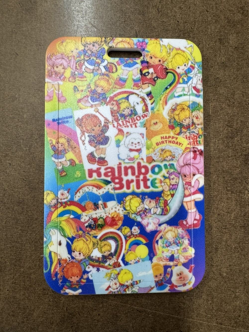 Rainbow Brite Badge ID Holder